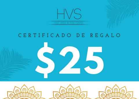 Certificado de Regalo de $25